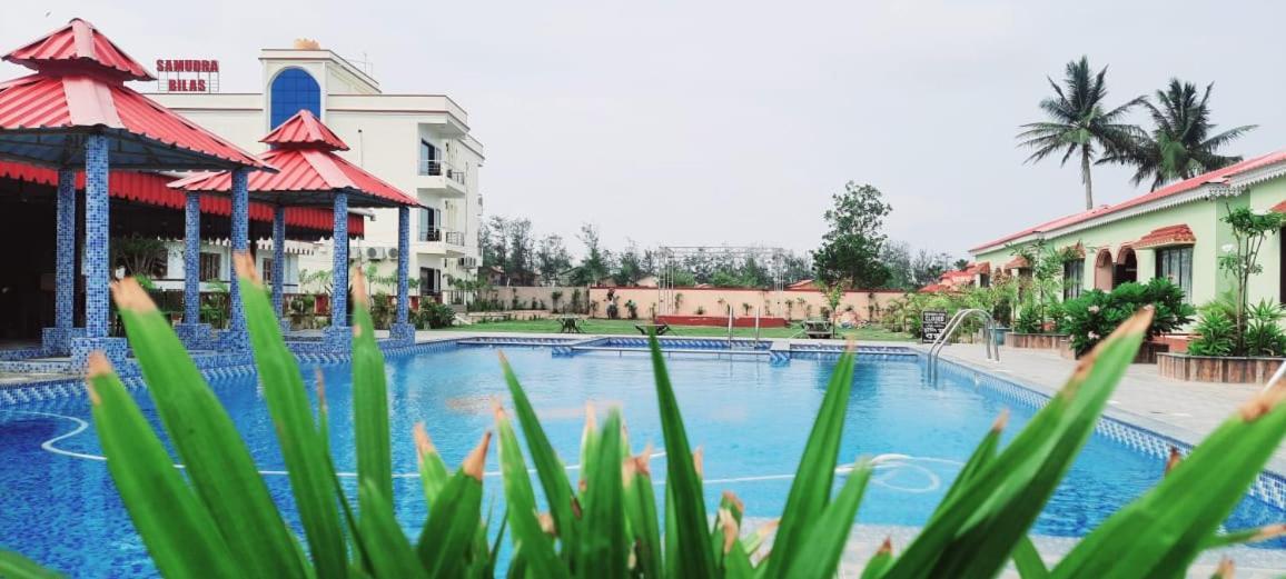 Samudra Bilas Hotel Mandarmani Bagian luar foto