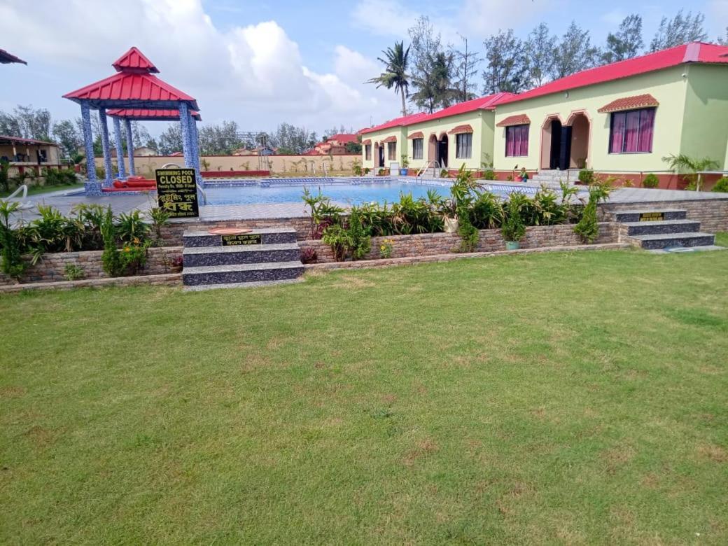 Samudra Bilas Hotel Mandarmani Bagian luar foto